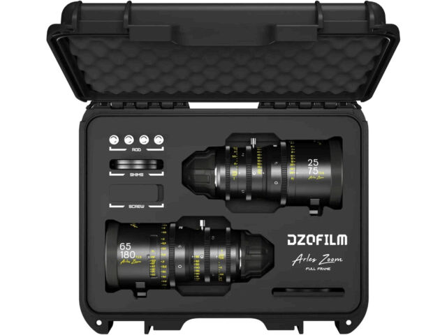 Location Kit DZOFilm Arles Zoom 25-75mm et 65-180mm T2.6 PL - Pixloc