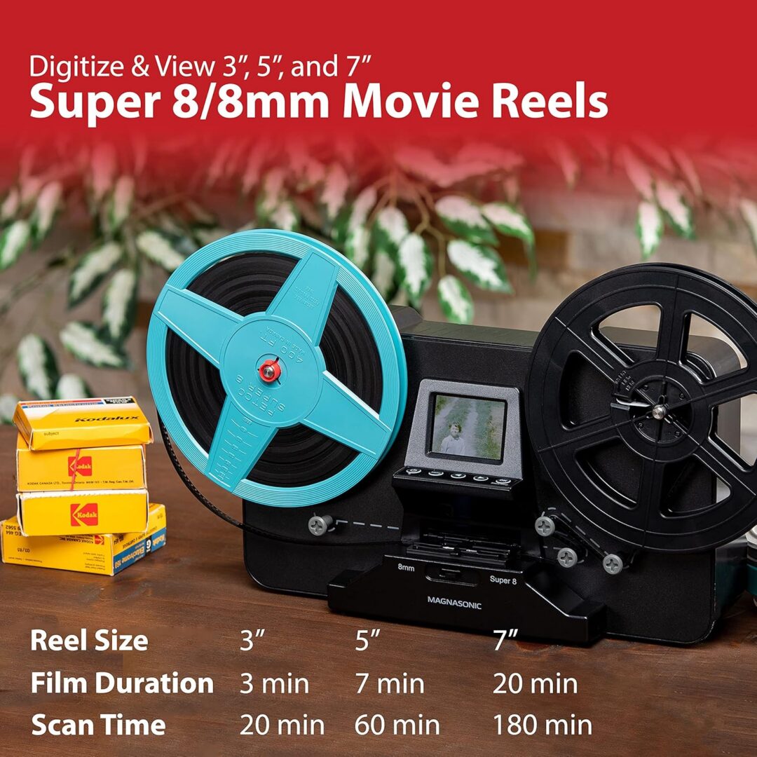 Location Scanner Super 8 / 8 mm Magnasonic FS81 - Pixloc